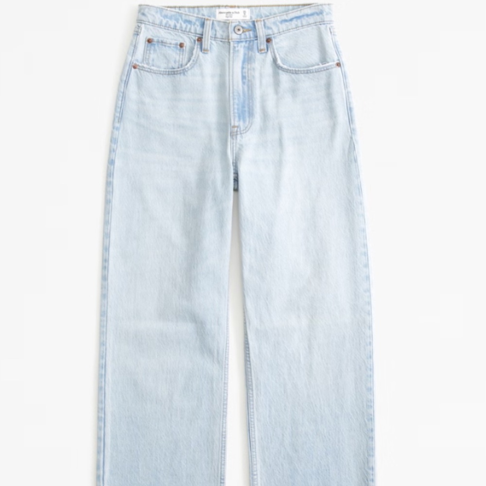 Abercrombie - High Rise Loose Jean 26R